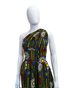 Maxi Infinity print dress
