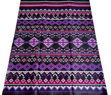 Load image into Gallery viewer, Purple aztec kente print
